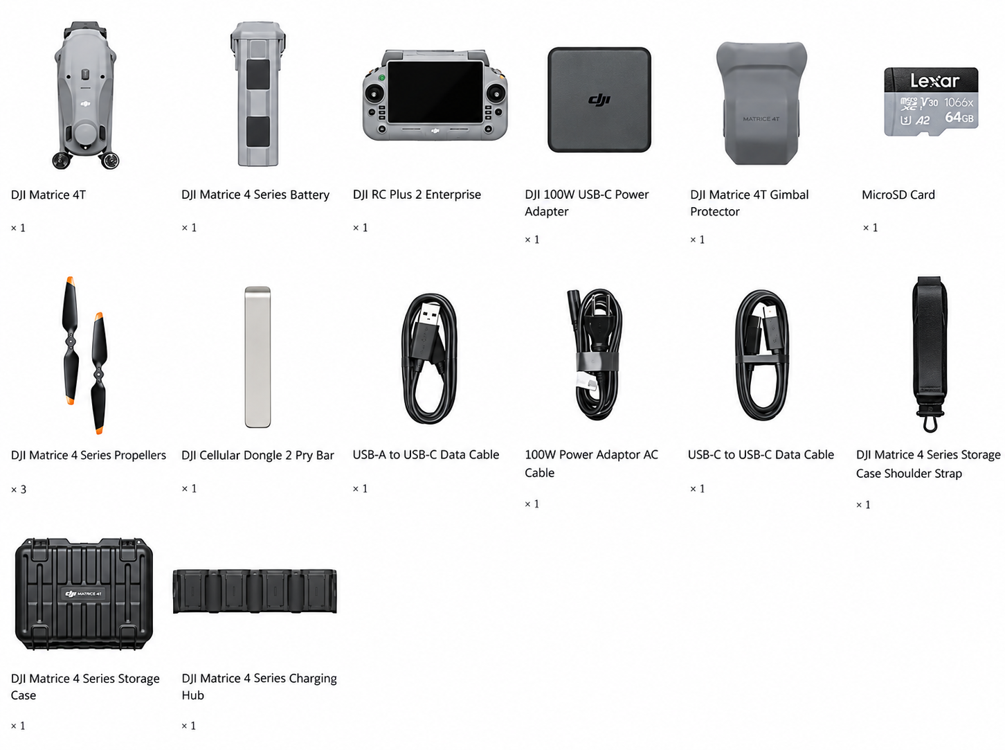 DJI Matrice 4T - in the box 1