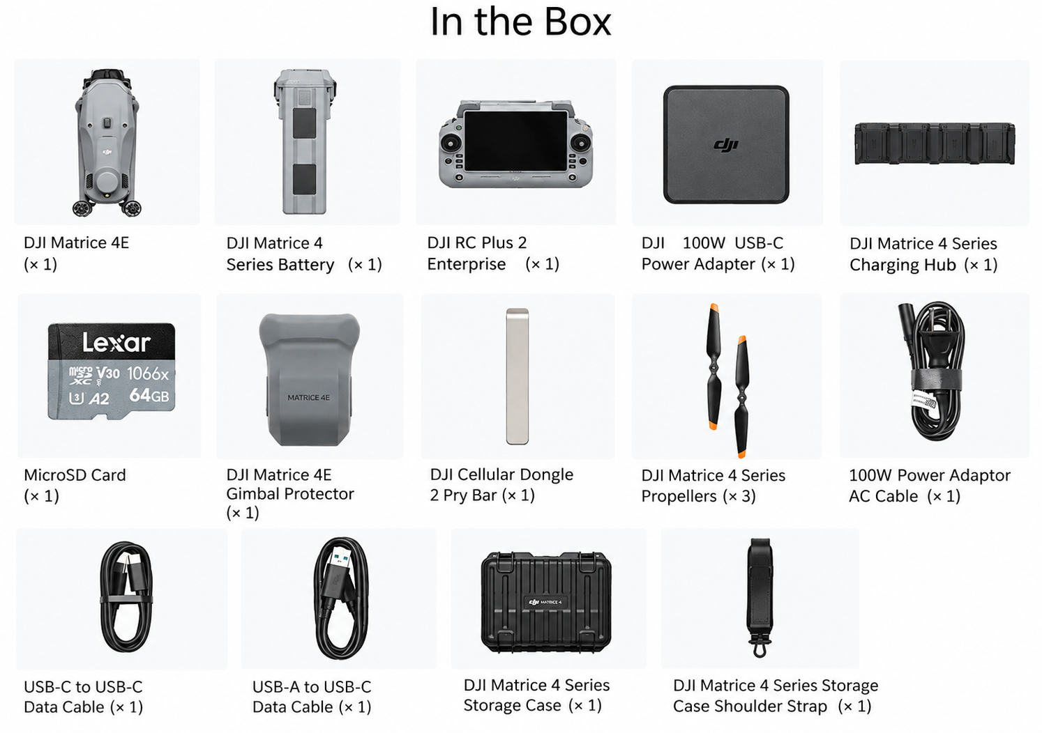  DJI Matrice 4E - in the box 1