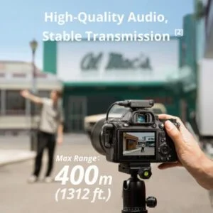 DJI Mic Mini Wireless (1 TX + 1 RX, Noise Cancelling, Ultralight) image 2