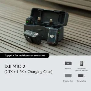 DJI MIC 2 (2TX + 1RX) 2024 Version, Dual Transmitter image 4