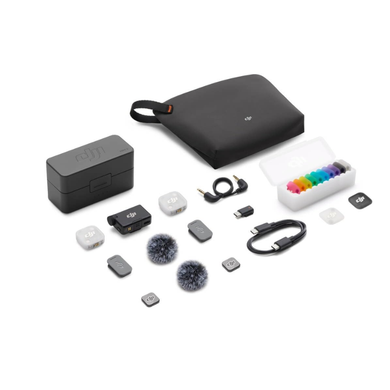 DJI Mic Mini 2 (2 TX + 1 RX + Charging Case)