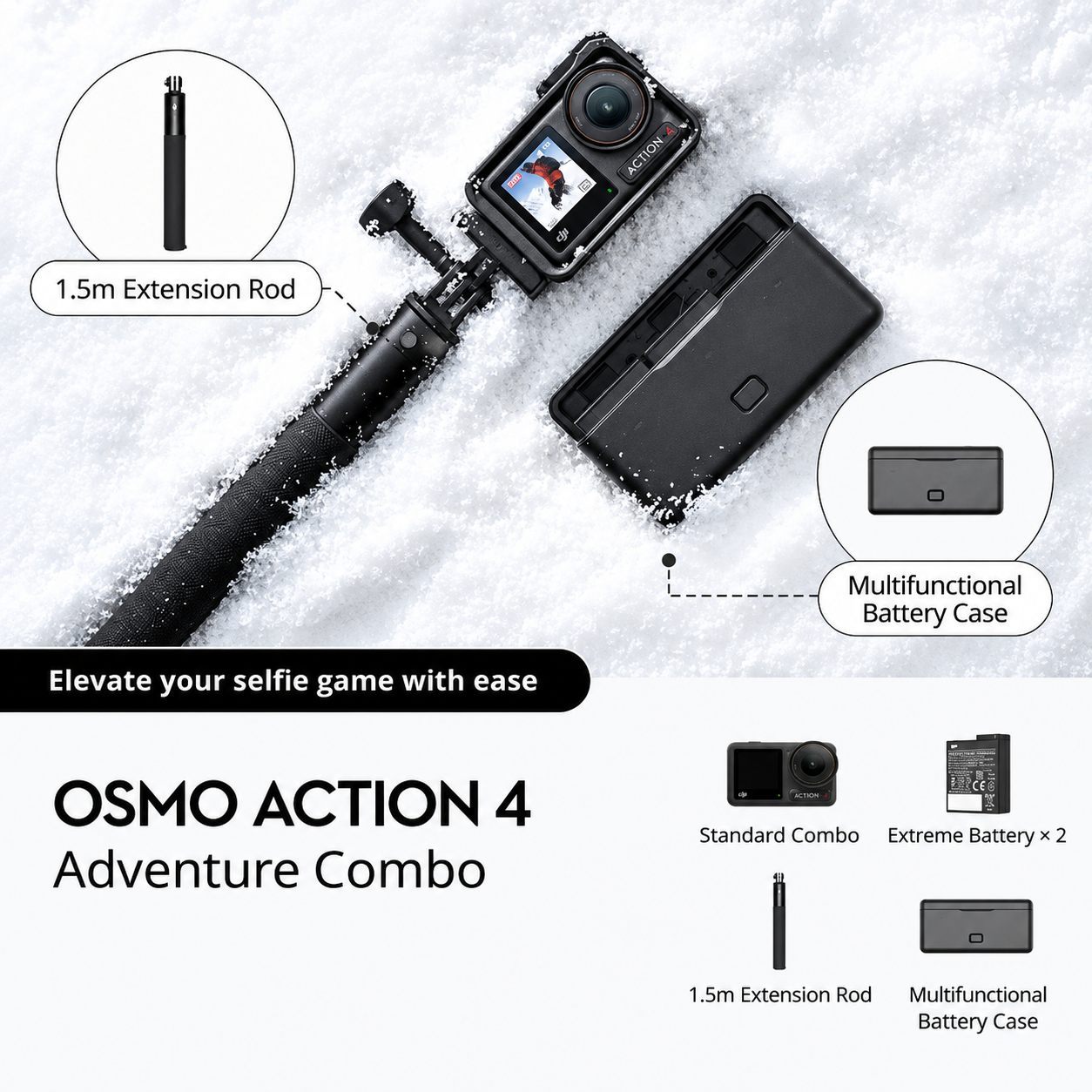 DJI Osmo Action 4 Adventure Combo image 2