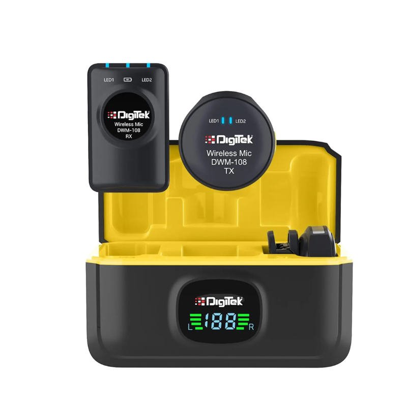 Digitek DWM 108 2-in-1 Wireless Microphone System