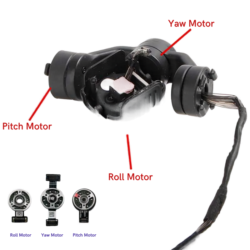 Gimbal Y/R/P Axis Motor for DJI Mini 3/4 Pro