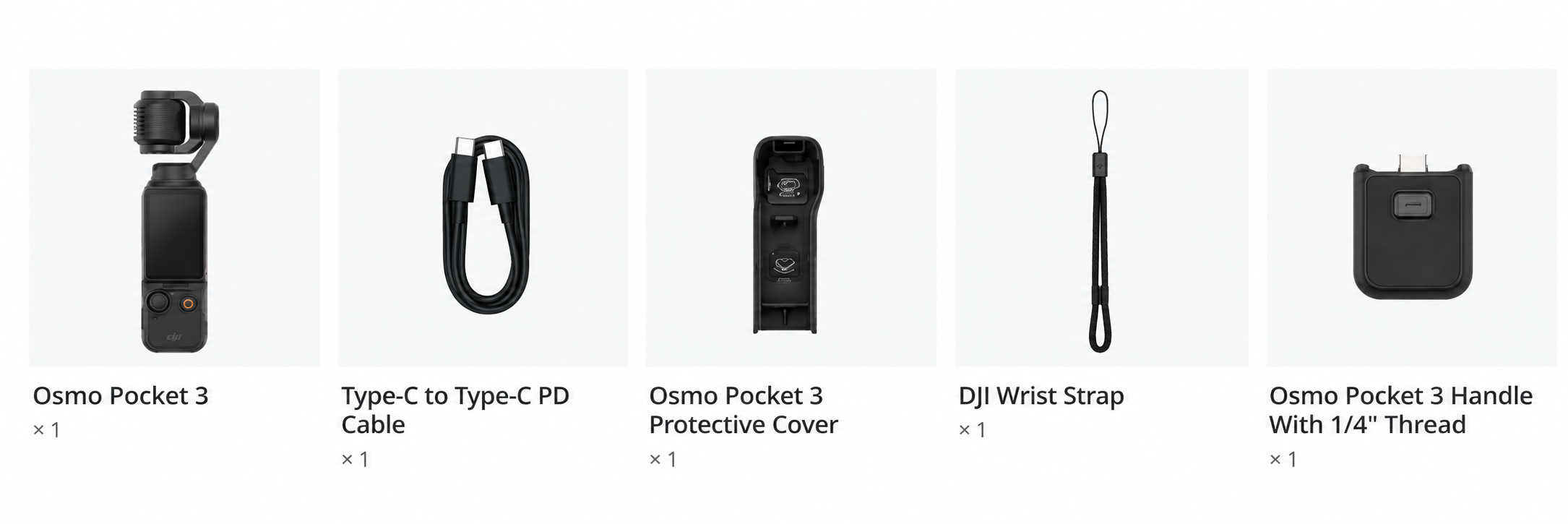 DJI Osmo Pocket 3 - in the box 1