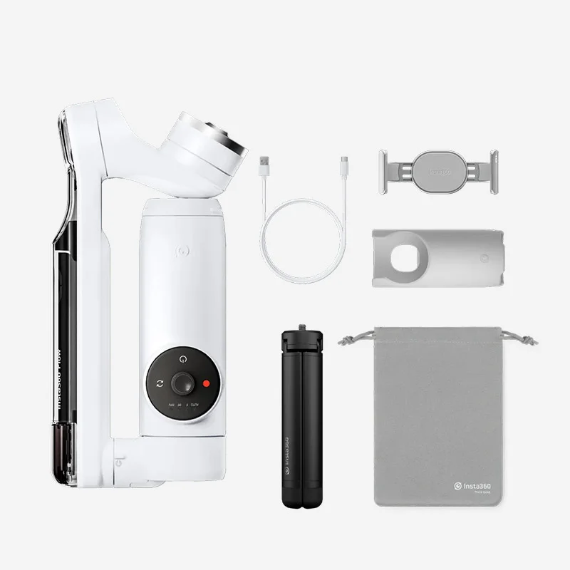 Insta360 Flow (All-Purpose Tripod Bundle) Gimbal Summit White - in the box 1