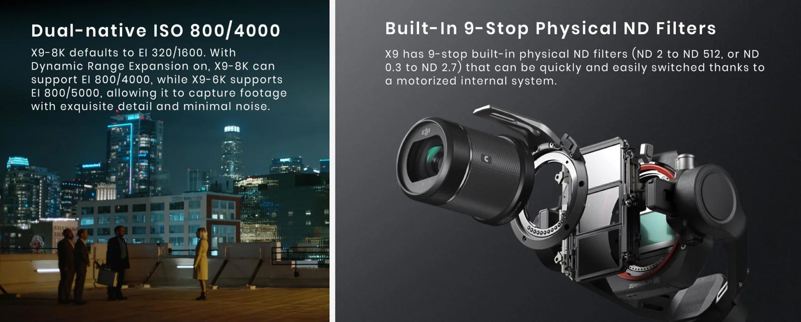 6. Built-in ND Filters – No More Fumbling Around!